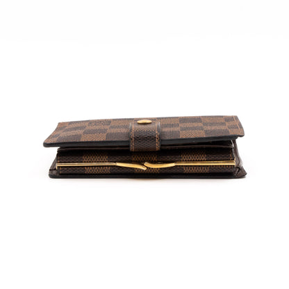 Louis-vuitton Viennois Wallet Damier Ebene