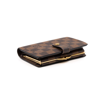 Louis-vuitton Viennois Wallet Damier Ebene