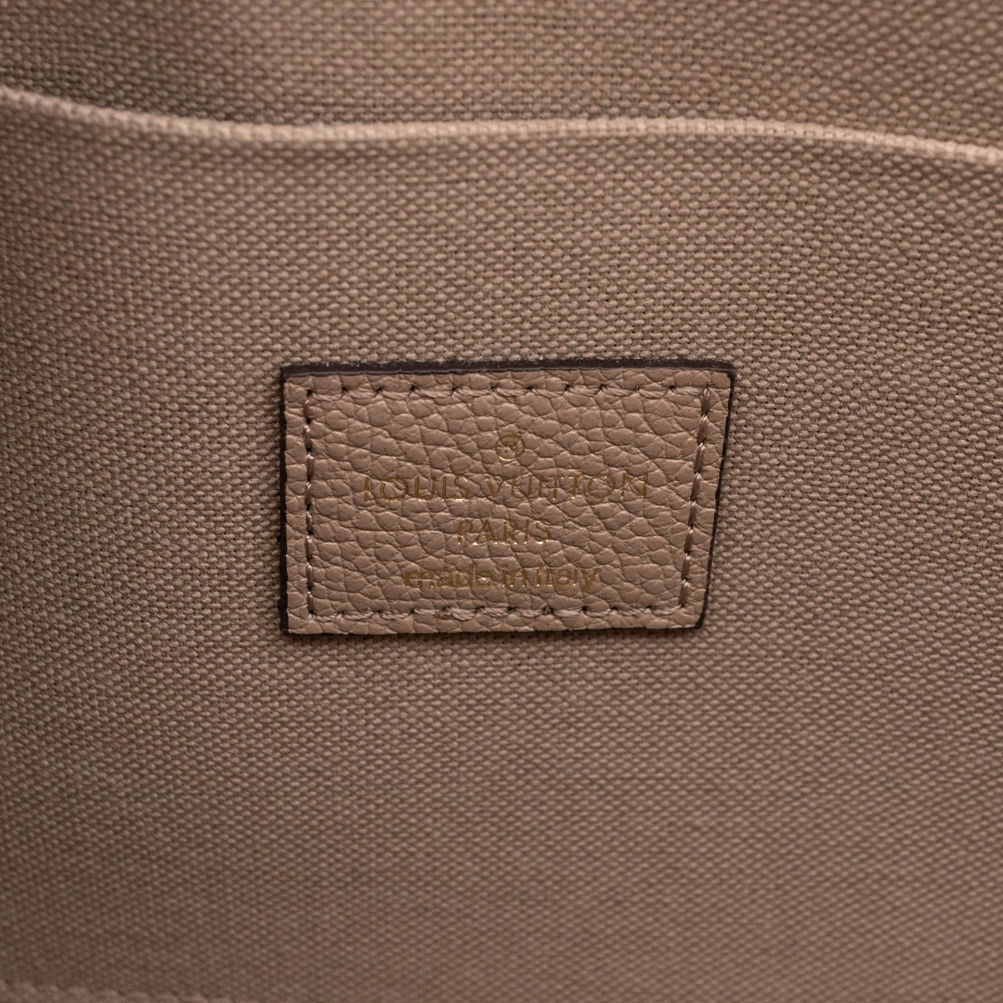Louis-vuitton Pochette Felicie Monogram Empreinte Dune