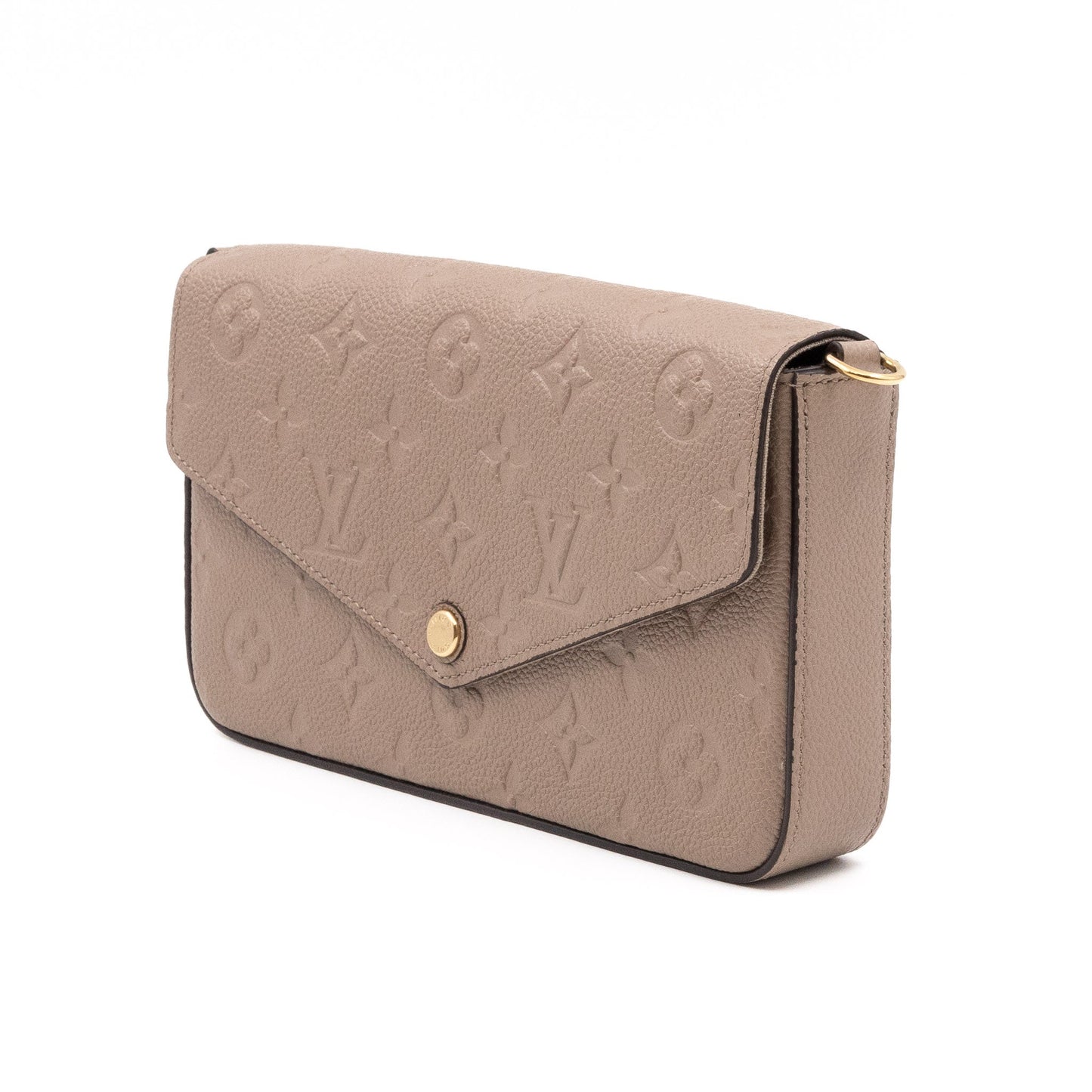 Louis-vuitton Pochette Felicie Monogram Empreinte Dune