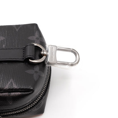 Louis-vuitton Rainbow Box Pouch Bag Charm Key Ring Monogram Eclipse