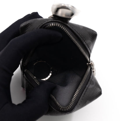 Louis-vuitton Rainbow Box Pouch Bag Charm Key Ring Monogram Eclipse