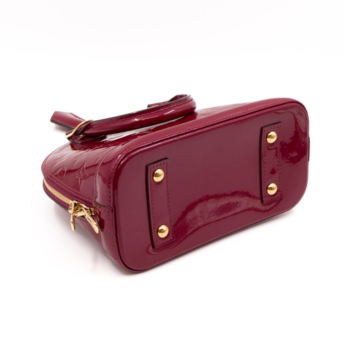 Louis-vuitton Alma BB Vernis Magenta