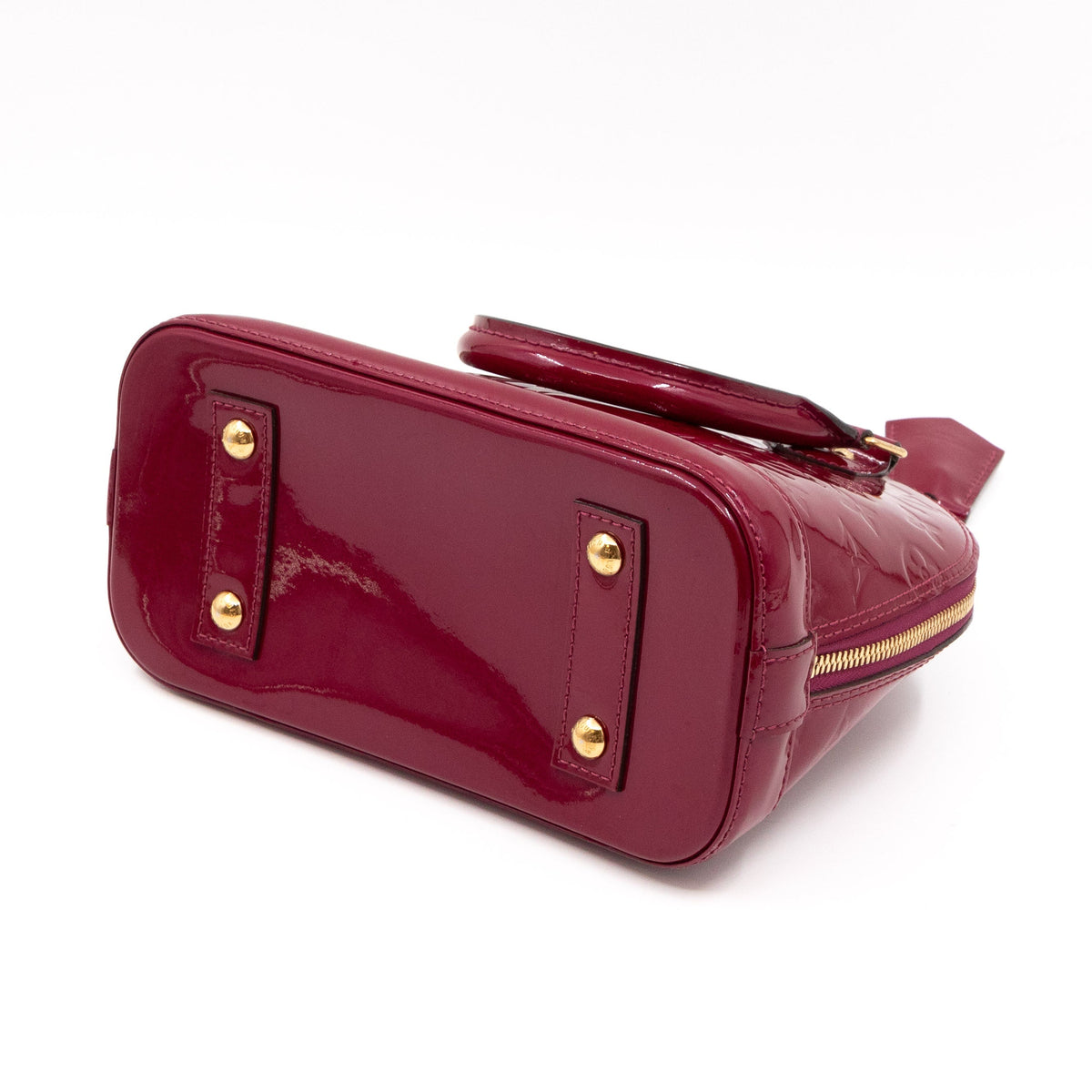 Louis-vuitton Alma BB Vernis Magenta