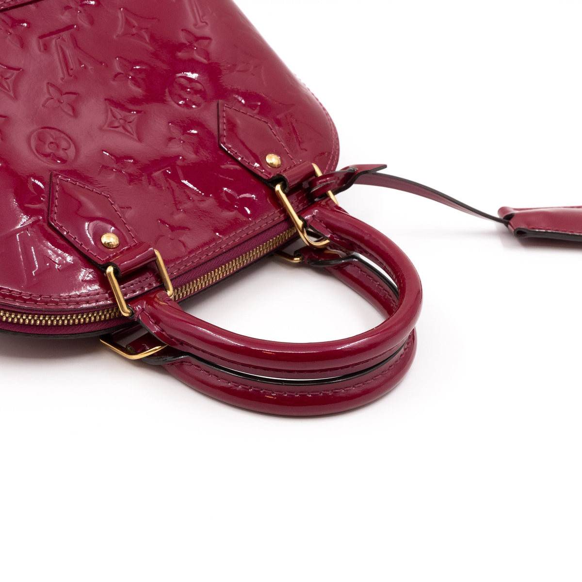 Louis-vuitton Alma BB Vernis Magenta