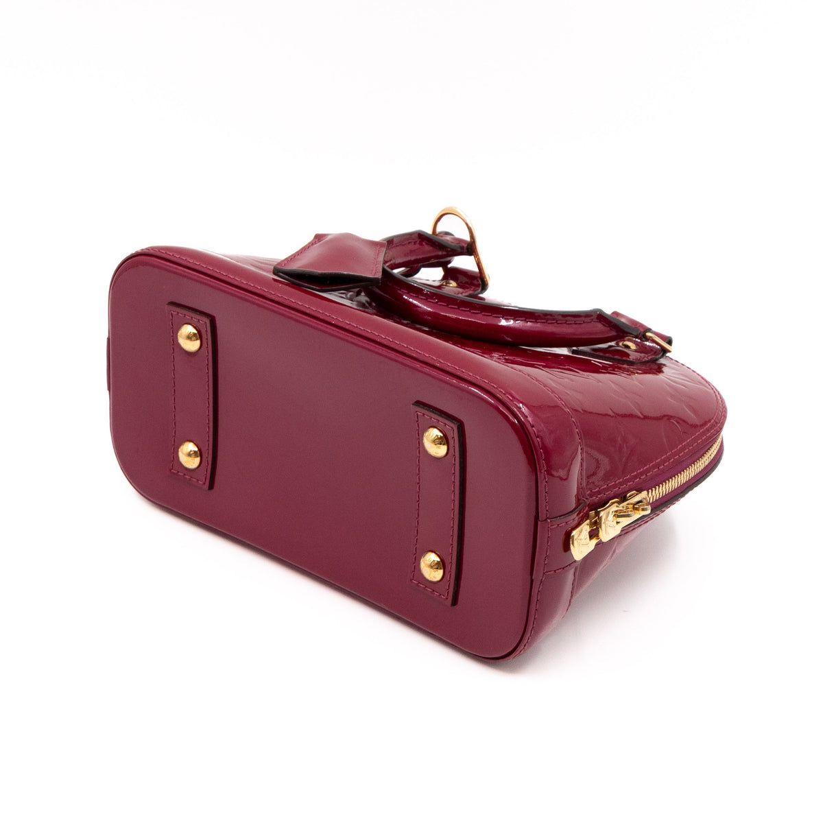 Louis-vuitton Alma BB Vernis Magenta
