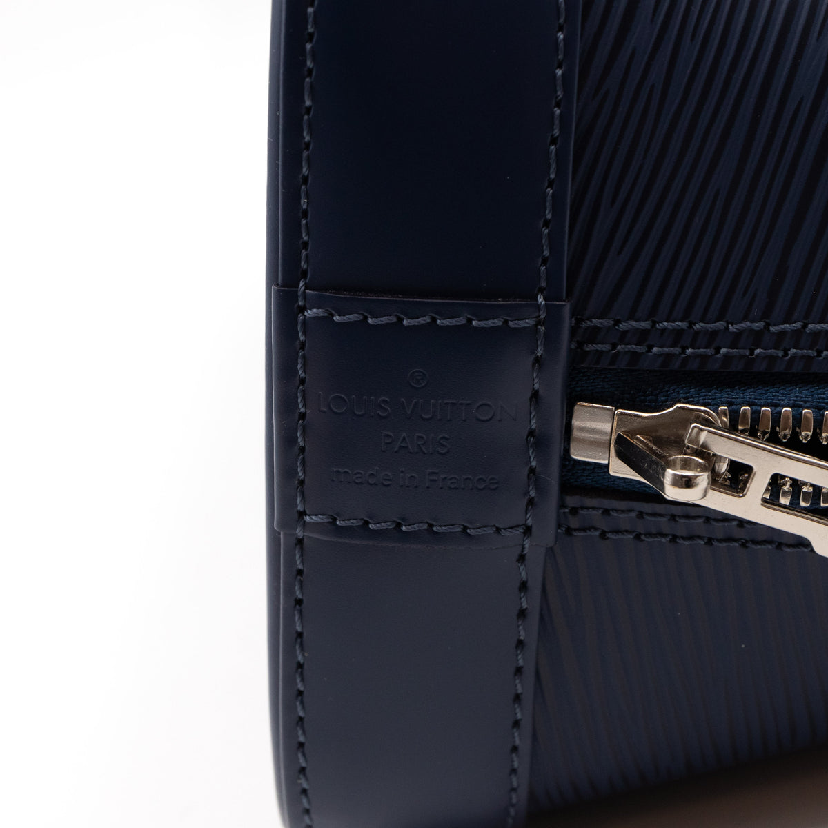 Louis-vuitton Alma PM Epi Leather Indigo