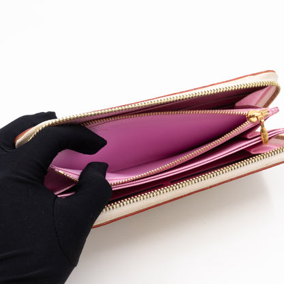 Louis-vuitton Zippy Wallet Multicolore White