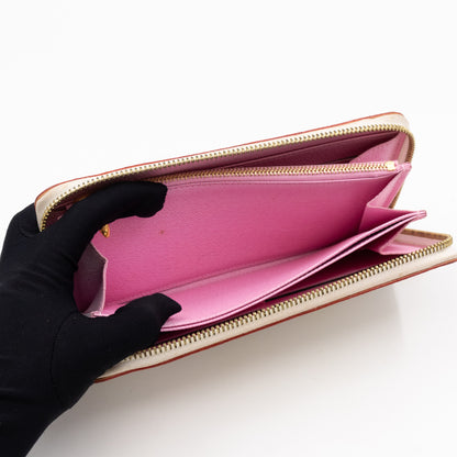 Louis-vuitton Zippy Wallet Multicolore White