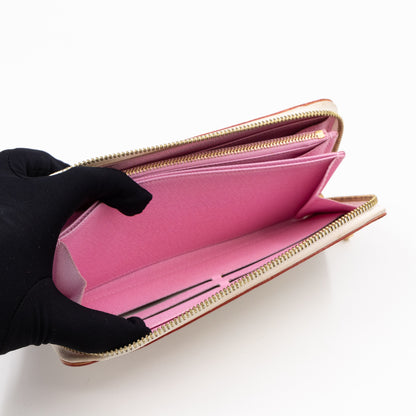Louis-vuitton Zippy Wallet Multicolore White