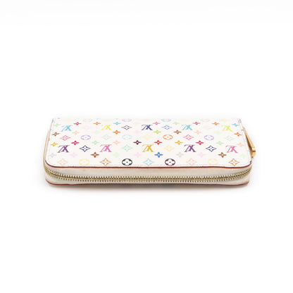 Louis-vuitton Zippy Wallet Multicolore White