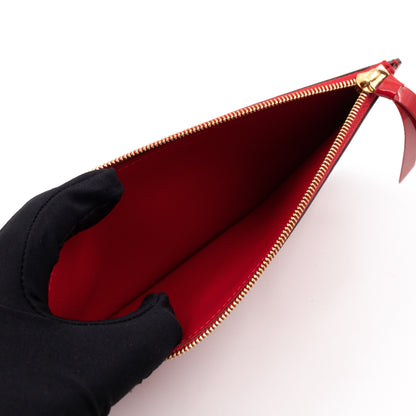 Louis-vuitton Pochette Felicie Vernis Red