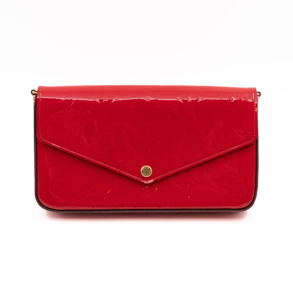 Louis-vuitton Pochette Felicie Vernis Red