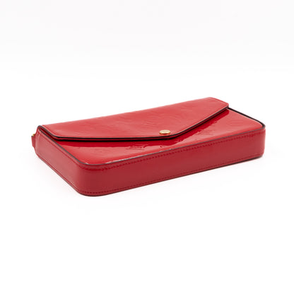 Louis-vuitton Pochette Felicie Vernis Red