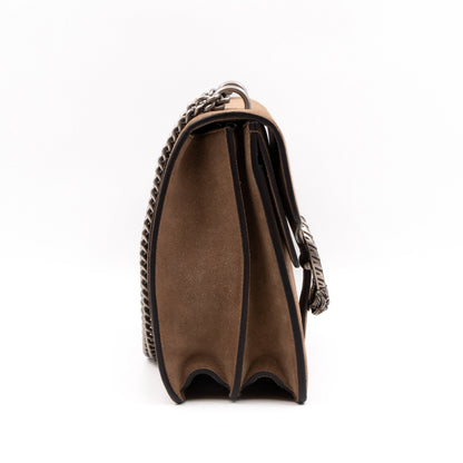 Dionysus Medium Beige Suede