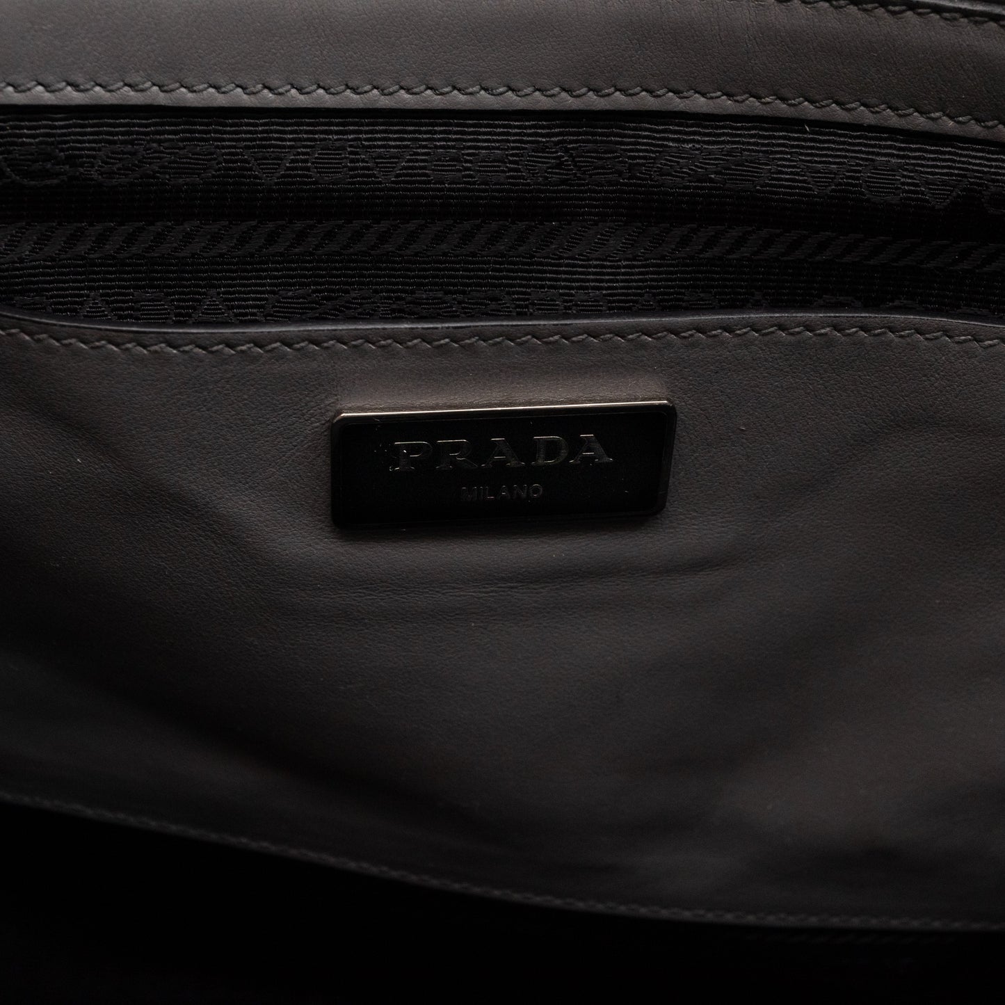 Shopping Tote Grey Soft Calfskin