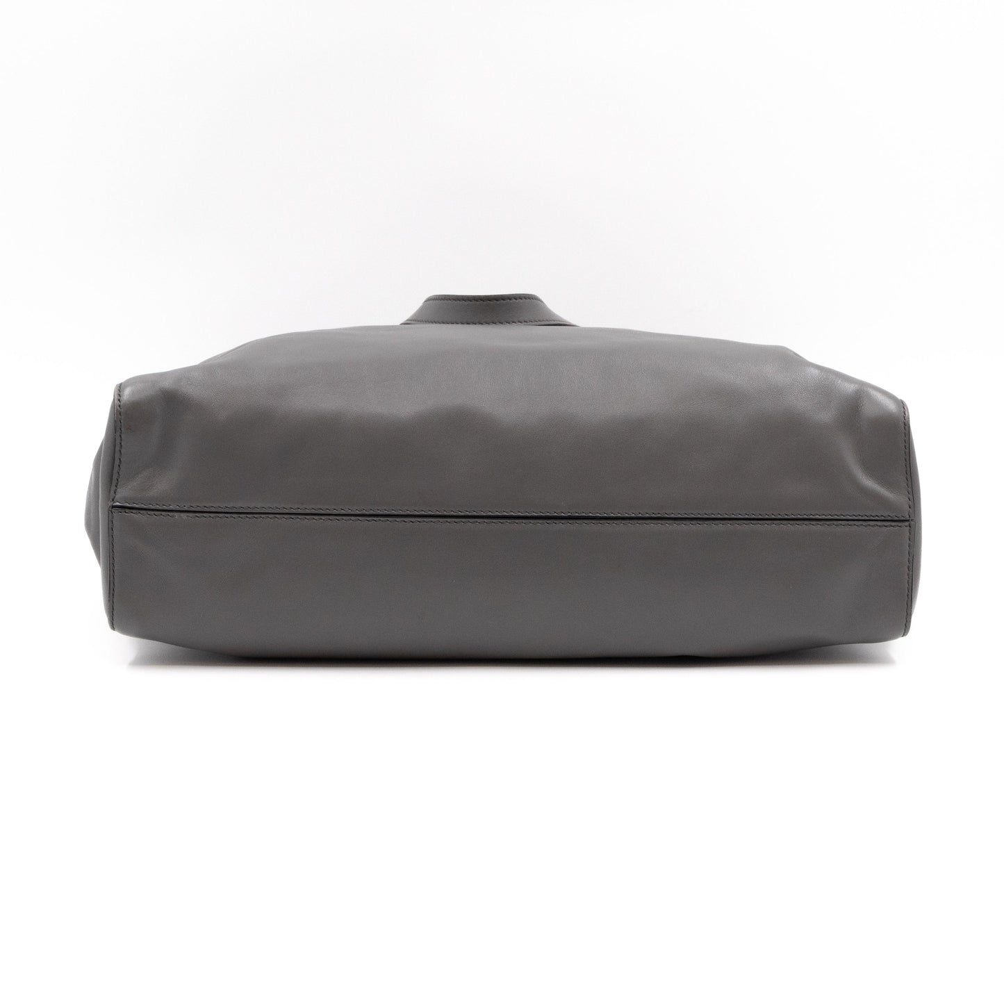 Shopping Tote Grey Soft Calfskin