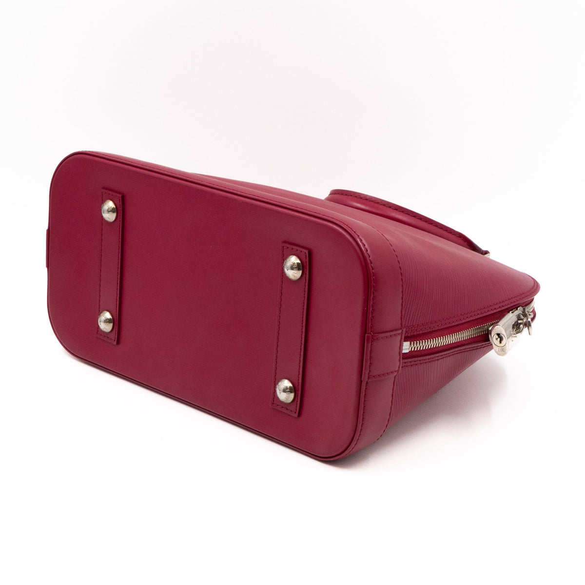 Louis-vuitton Alma PM Epi Leather Fuchsia with Shoulder Strap