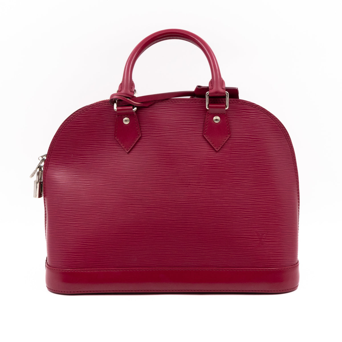 Louis-vuitton Alma PM Epi Leather Fuchsia with Shoulder Strap