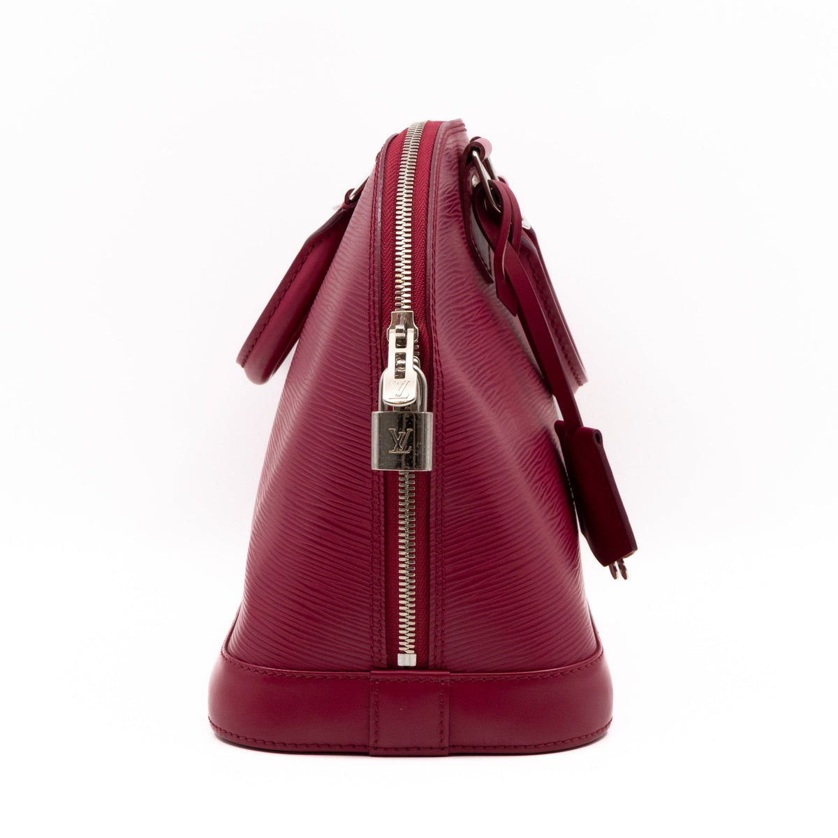 Louis-vuitton Alma PM Epi Leather Fuchsia with Shoulder Strap