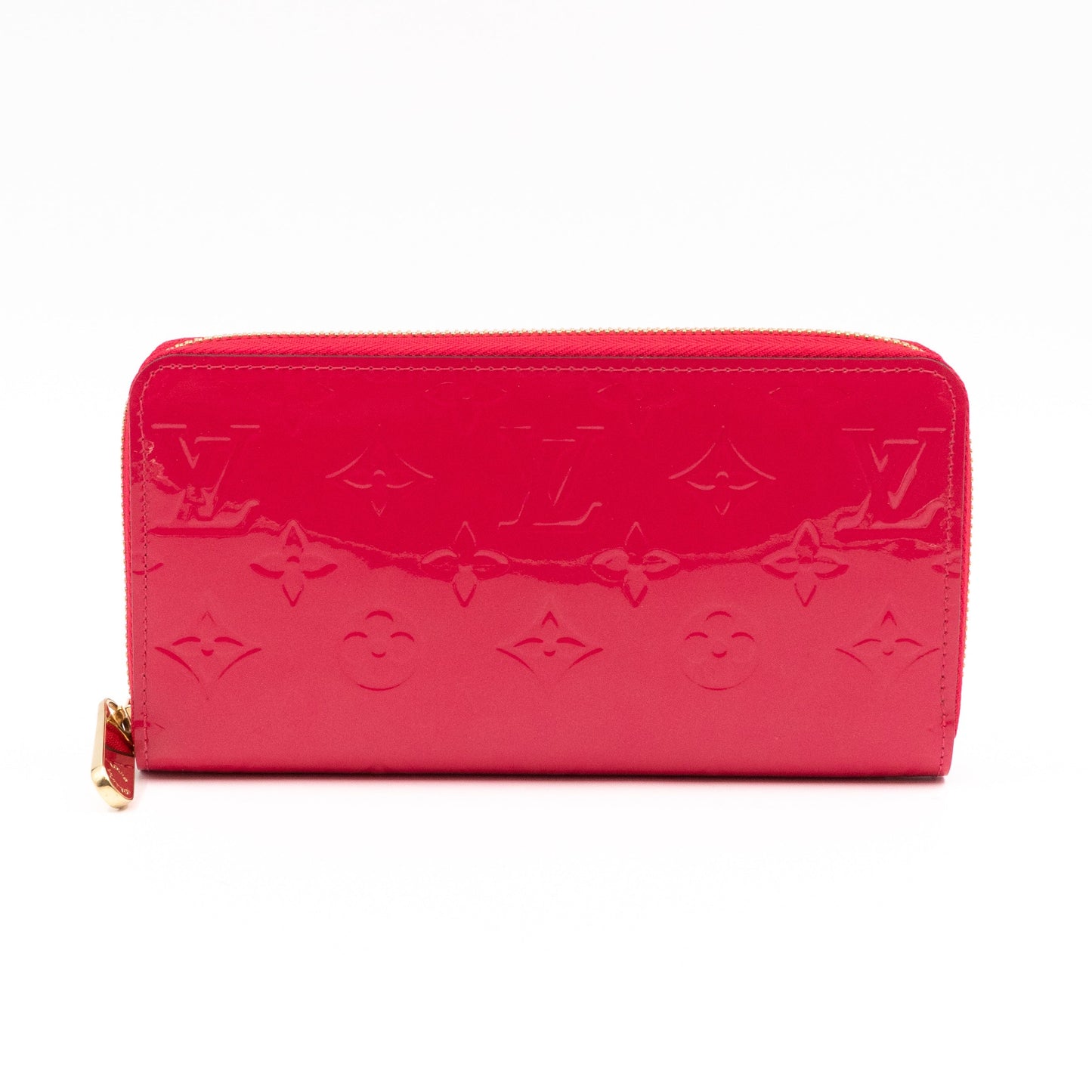 Zippy Wallet Vernis Hot Pink