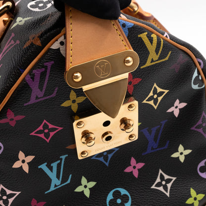 Louis-vuitton Speedy 30 Multicolore Black