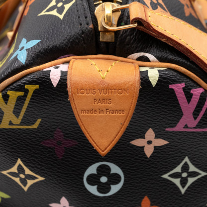Louis-vuitton Speedy 30 Multicolore Black