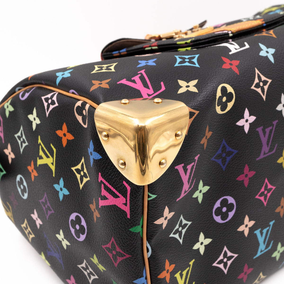Louis-vuitton Speedy 30 Multicolore Black