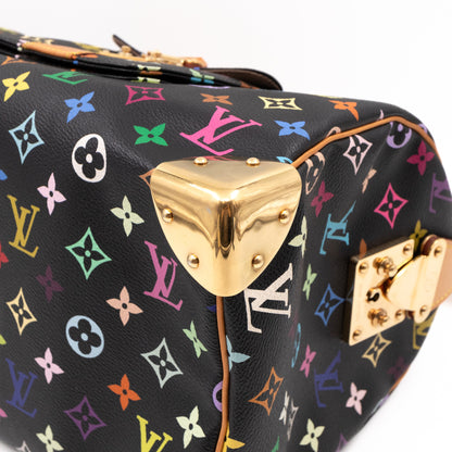 Louis-vuitton Speedy 30 Multicolore Black