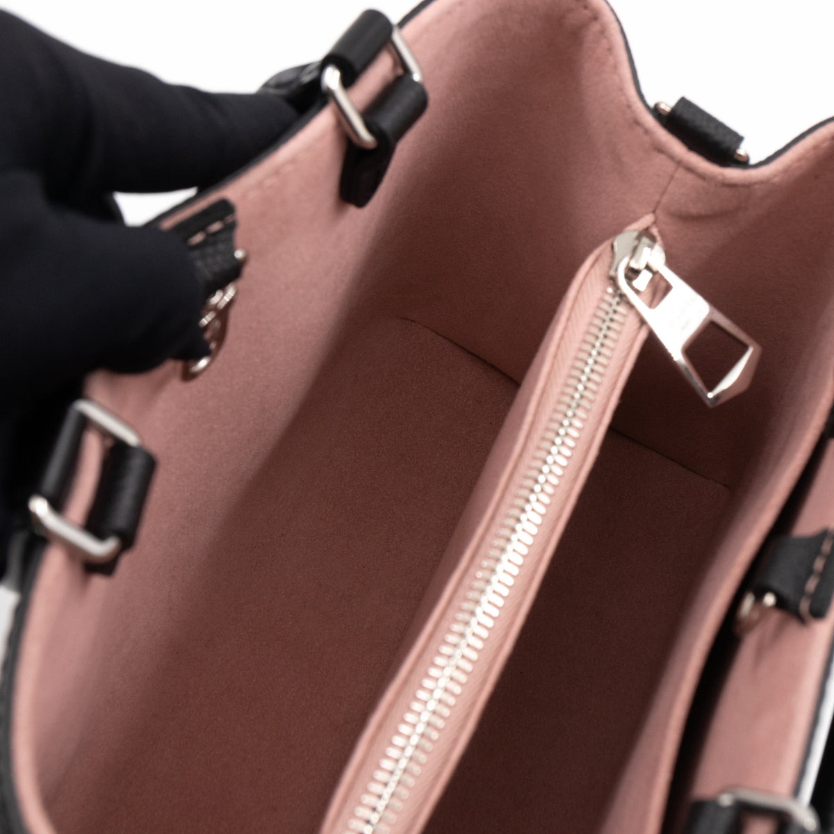 Louis-vuitton Marelle BB Tote Bag Epi Leather Black