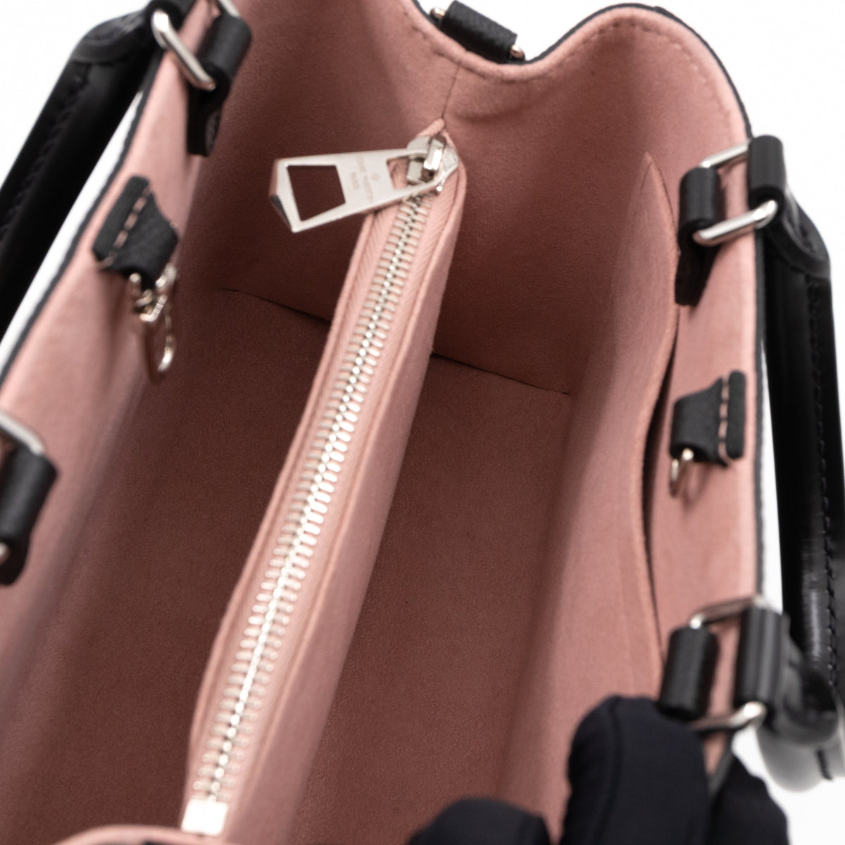 Louis-vuitton Marelle BB Tote Bag Epi Leather Black