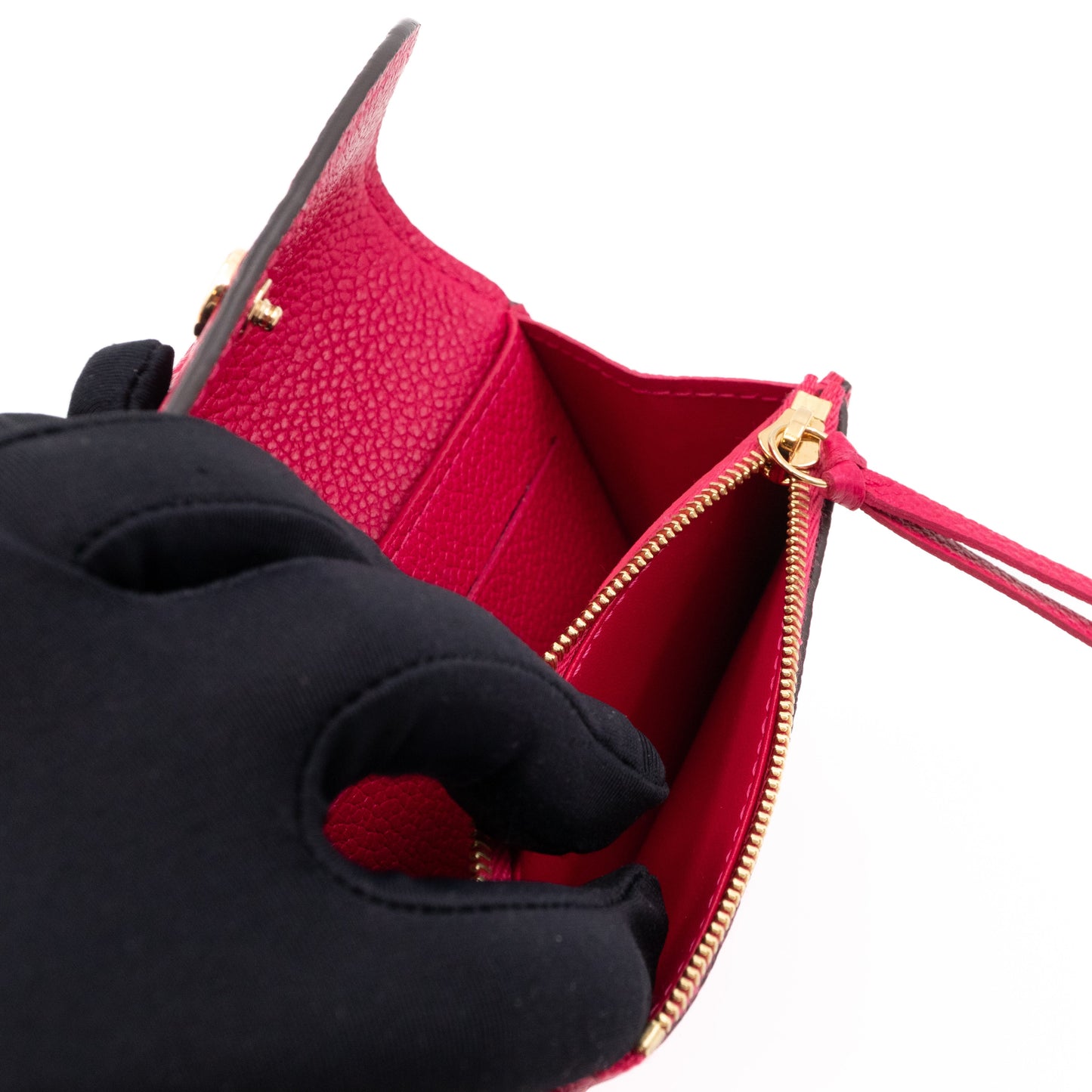 Louis-vuitton Rosalie Coin Purse Monogram Empreinte Rose Pondichery