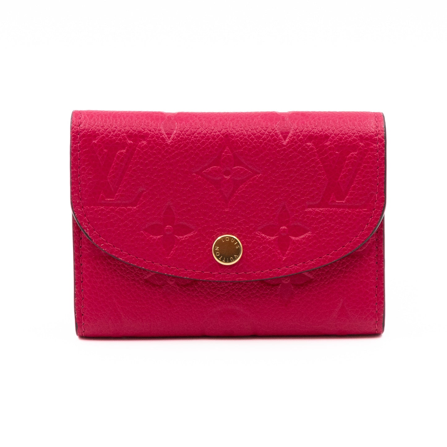 Louis-vuitton Rosalie Coin Purse Monogram Empreinte Rose Pondichery
