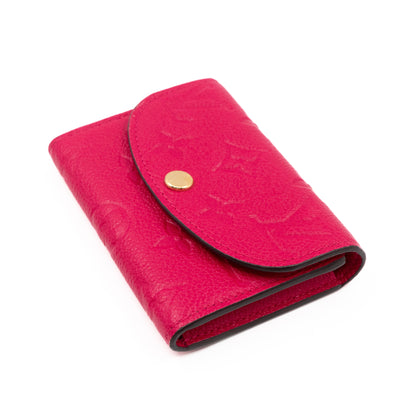 Louis-vuitton Rosalie Coin Purse Monogram Empreinte Rose Pondichery