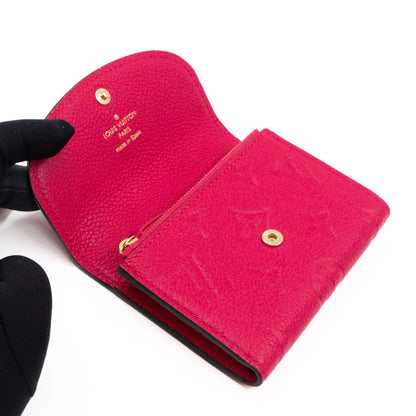 Louis-vuitton Rosalie Coin Purse Monogram Empreinte Rose Pondichery