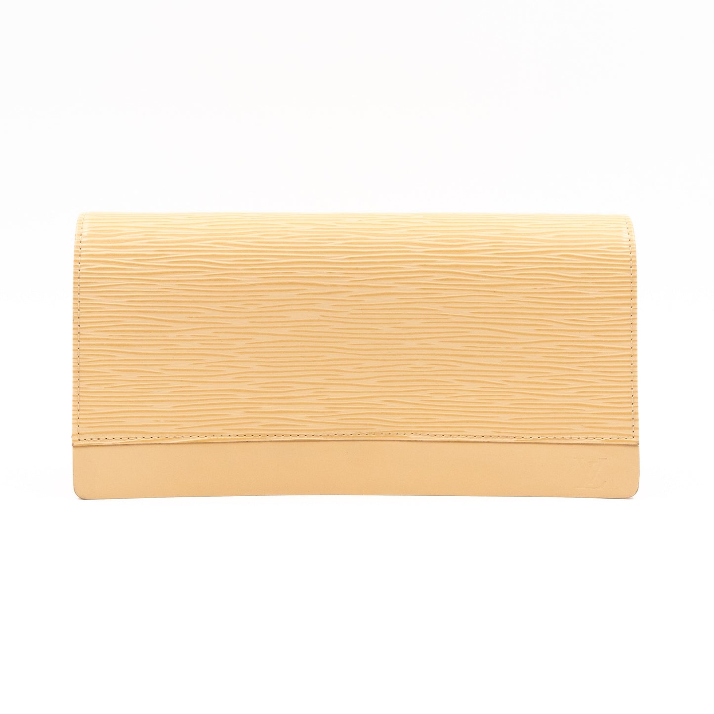 Honfleur Pochette Epi Leather Vanilla