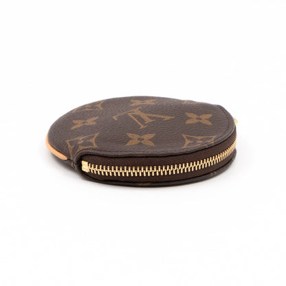 Louis-vuitton Round Coin Purse Monogram