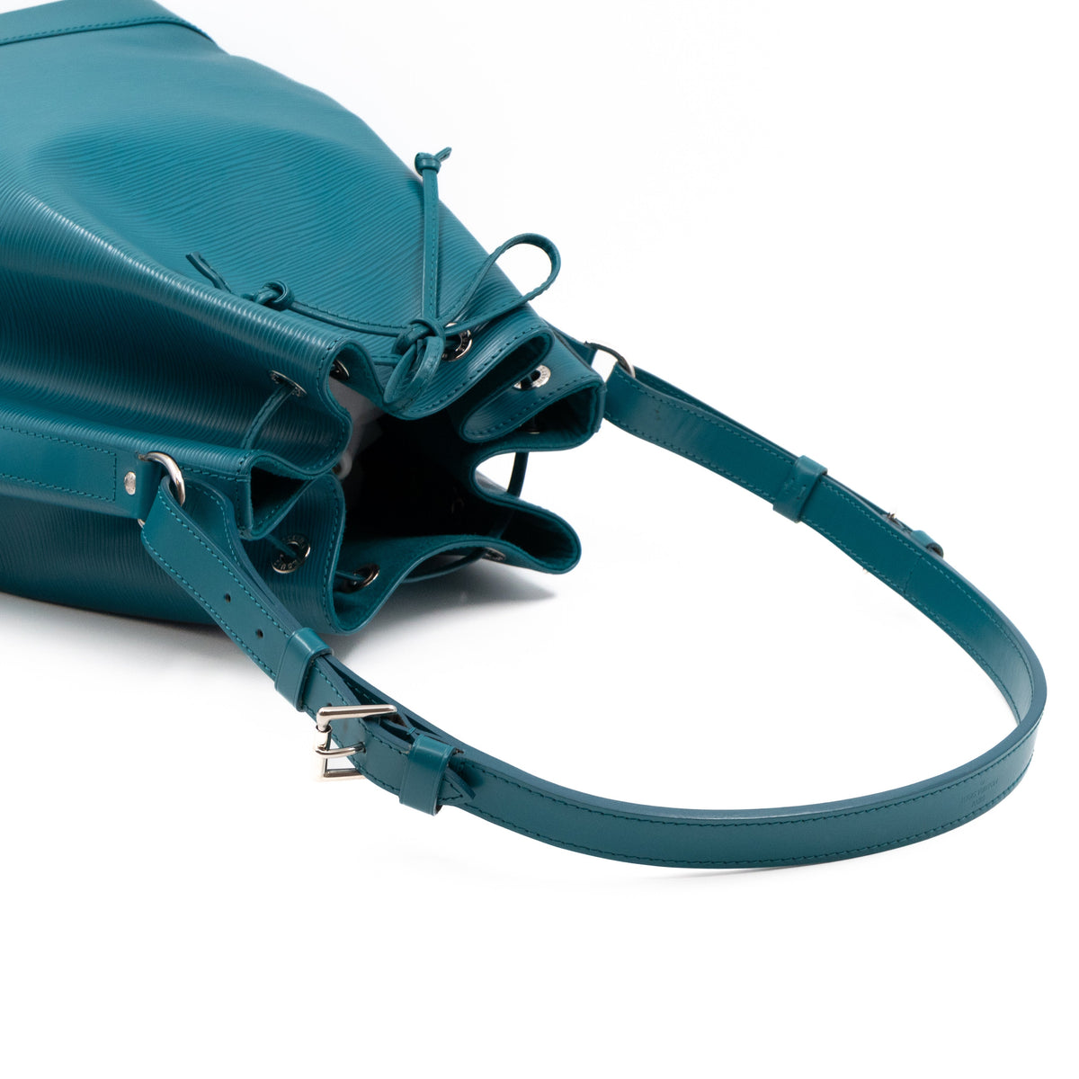 Louis-vuitton Noe Epi Leather Cyan