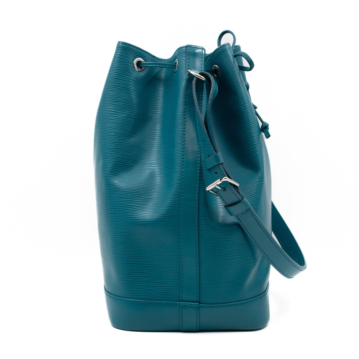 Louis-vuitton Noe Epi Leather Cyan