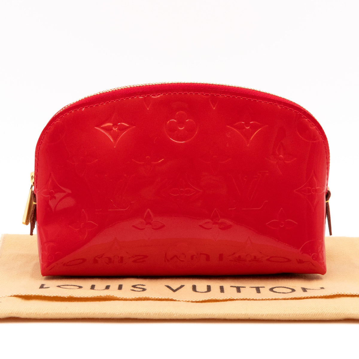 Louis-vuitton Cosmetic Pouch PM Vernis Rouge Grenadine