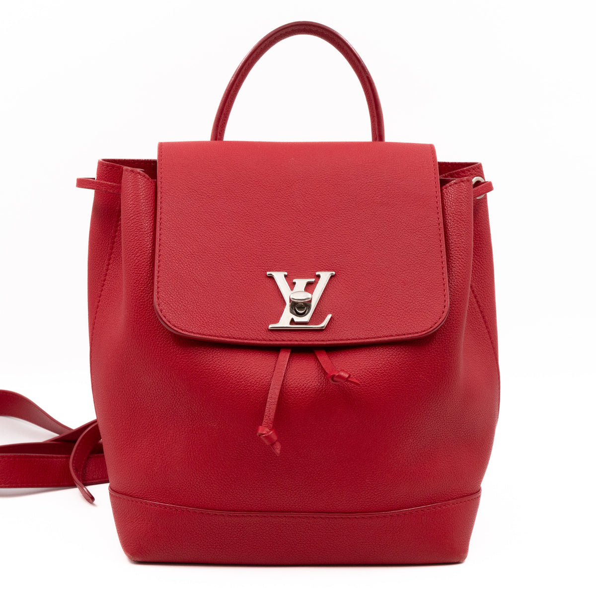 Louis-vuitton Lockme Backpack Rubis Leather
