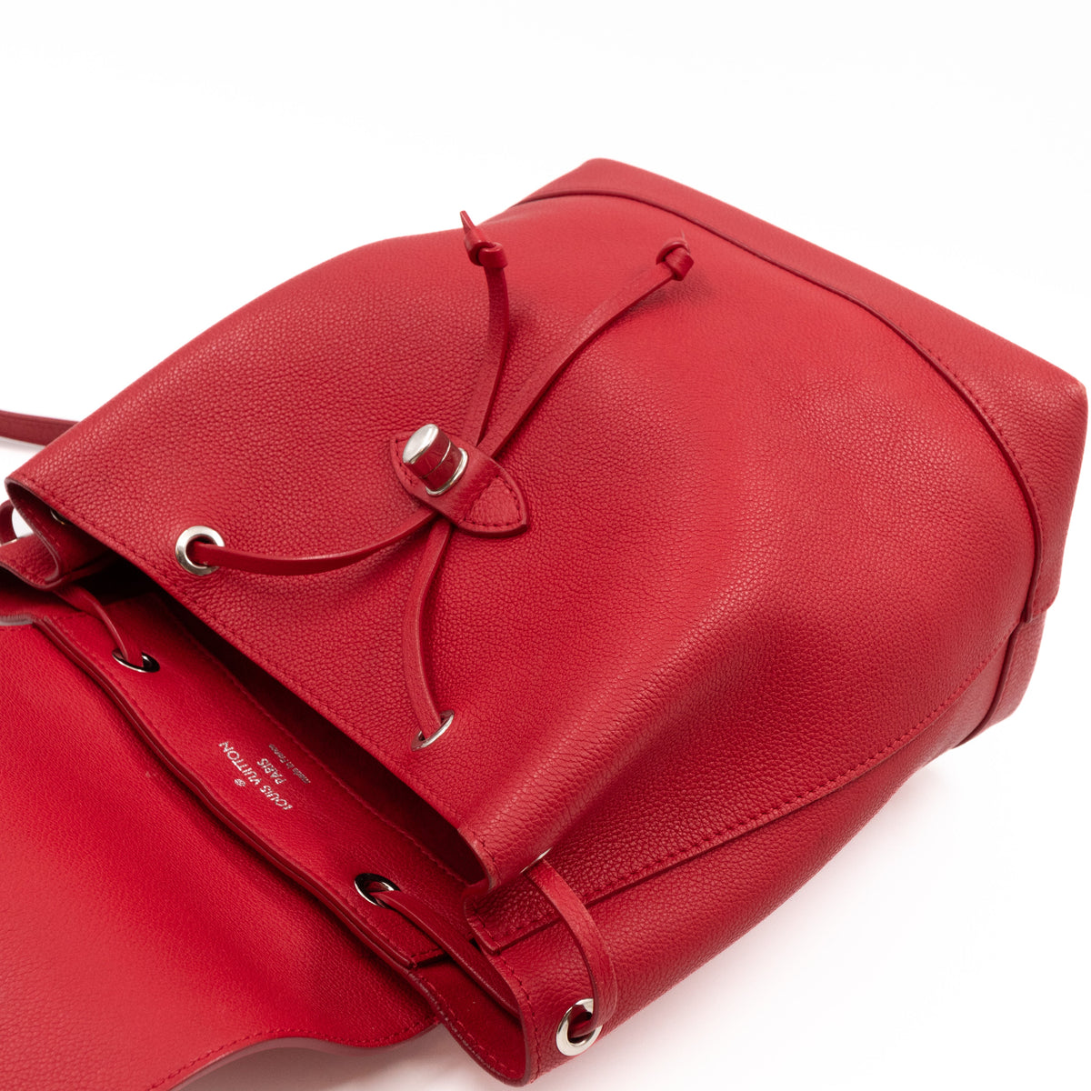 Louis-vuitton Lockme Backpack Rubis Leather