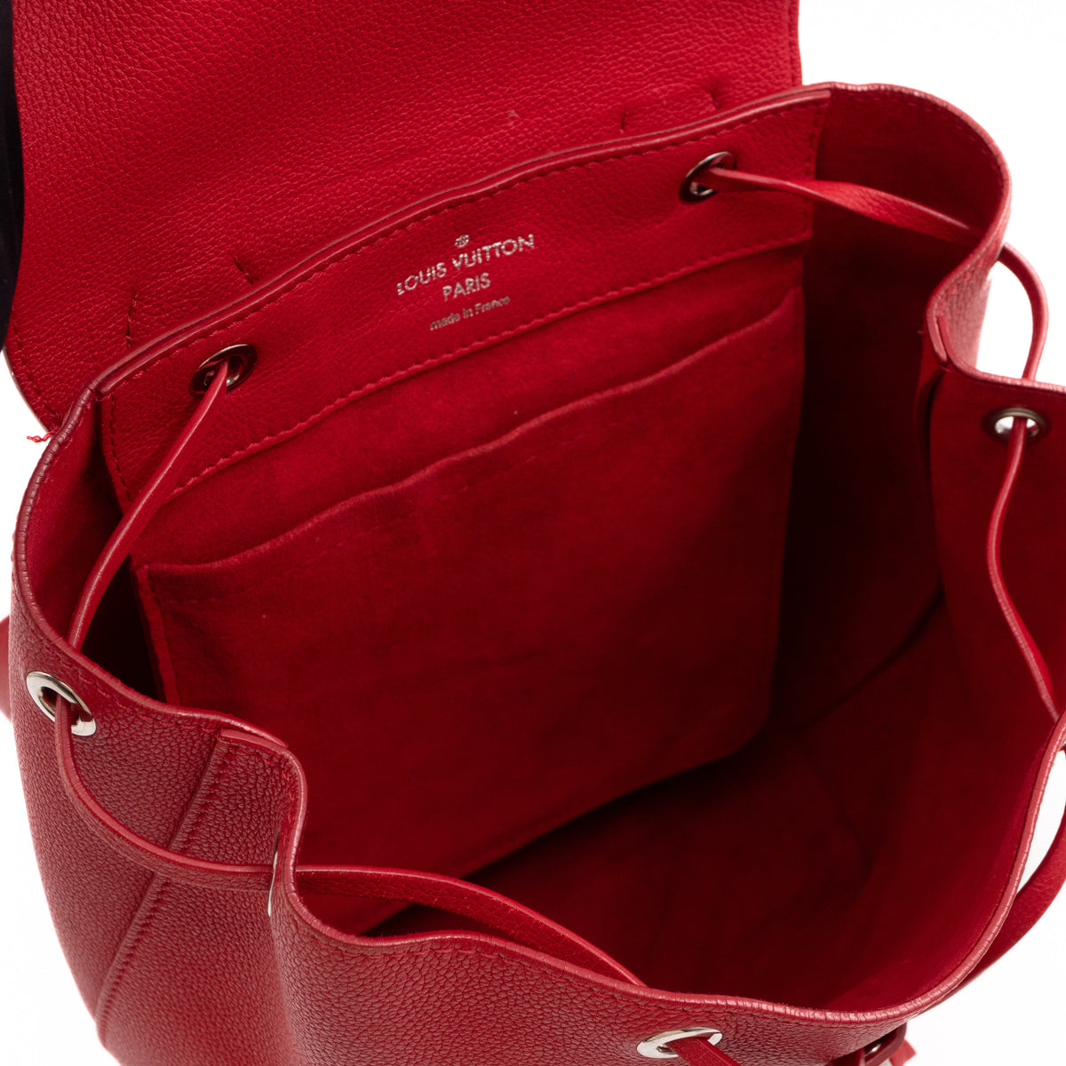 Louis-vuitton Lockme Backpack Rubis Leather