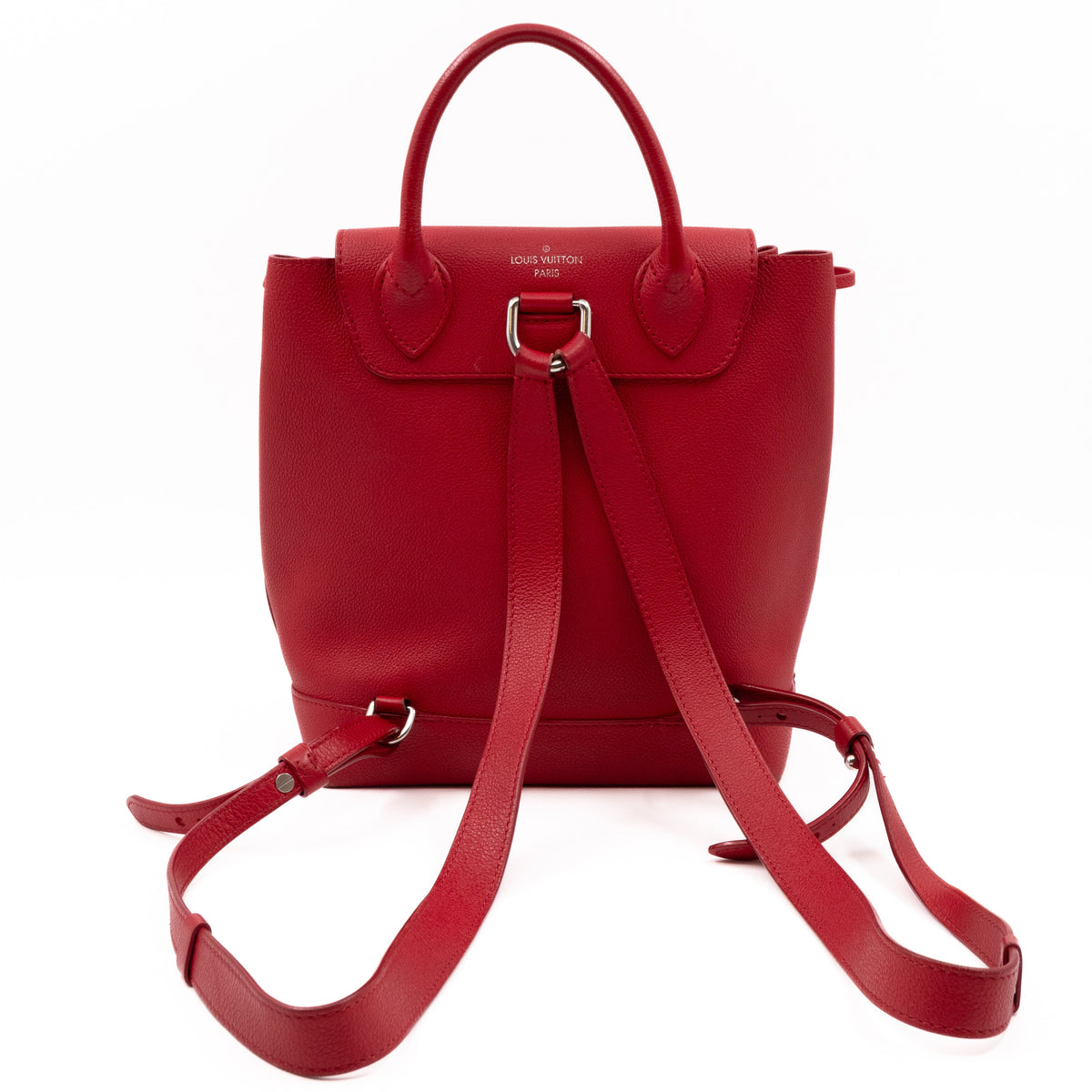 Louis-vuitton Lockme Backpack Rubis Leather