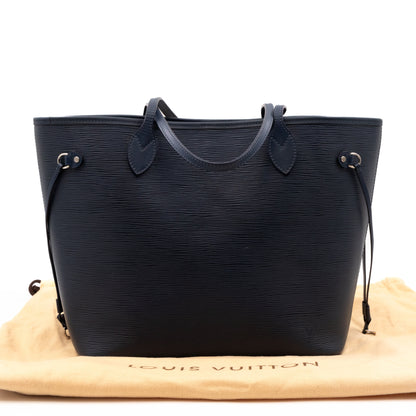 Louis-vuitton Neverfull MM Epi Leather Indigo