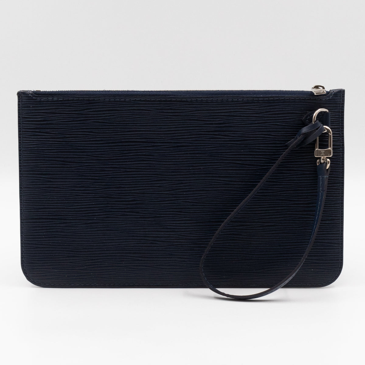 Louis-vuitton Neverfull Pochette Indigo Epi Leather