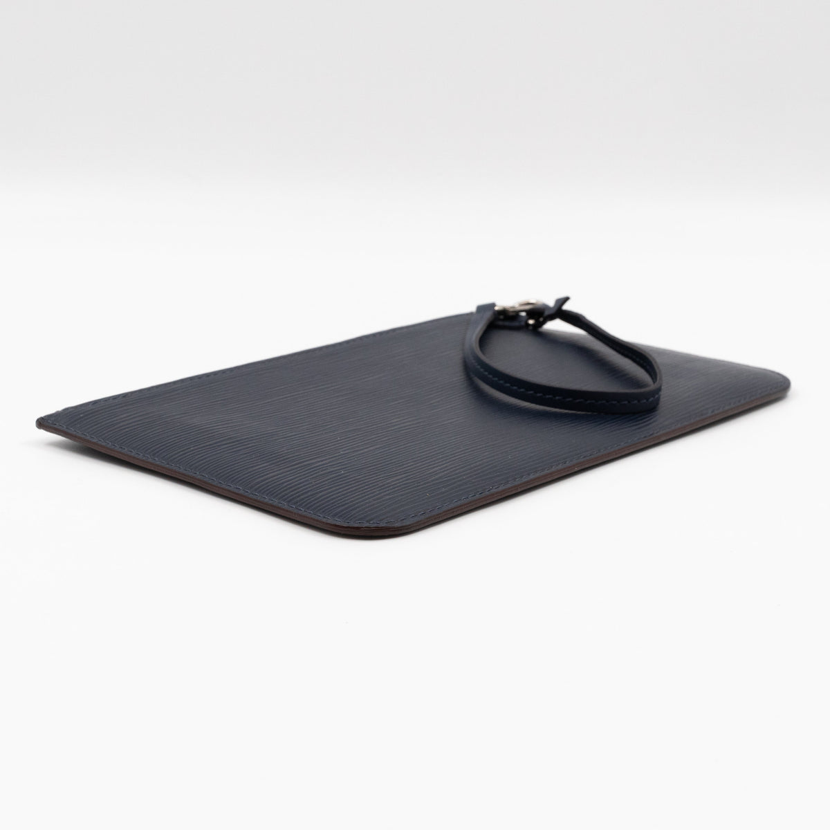 Louis-vuitton Neverfull Pochette Indigo Epi Leather