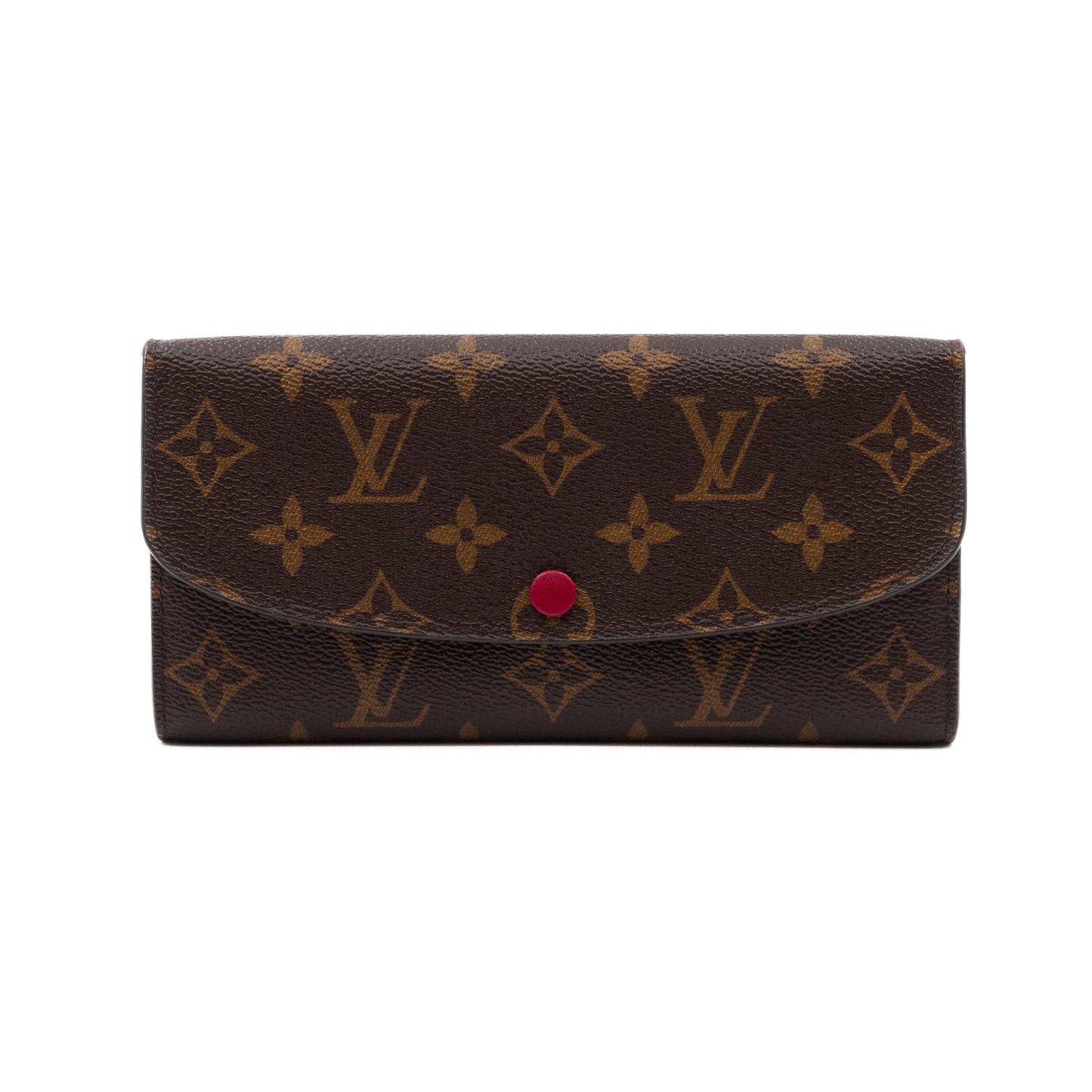 Louis-vuitton Emilie Wallet Monogram Fuchsia