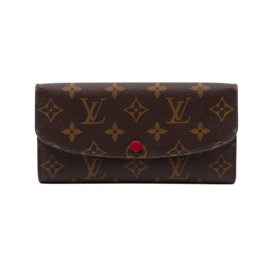 Louis-vuitton Emilie Wallet Monogram Fuchsia