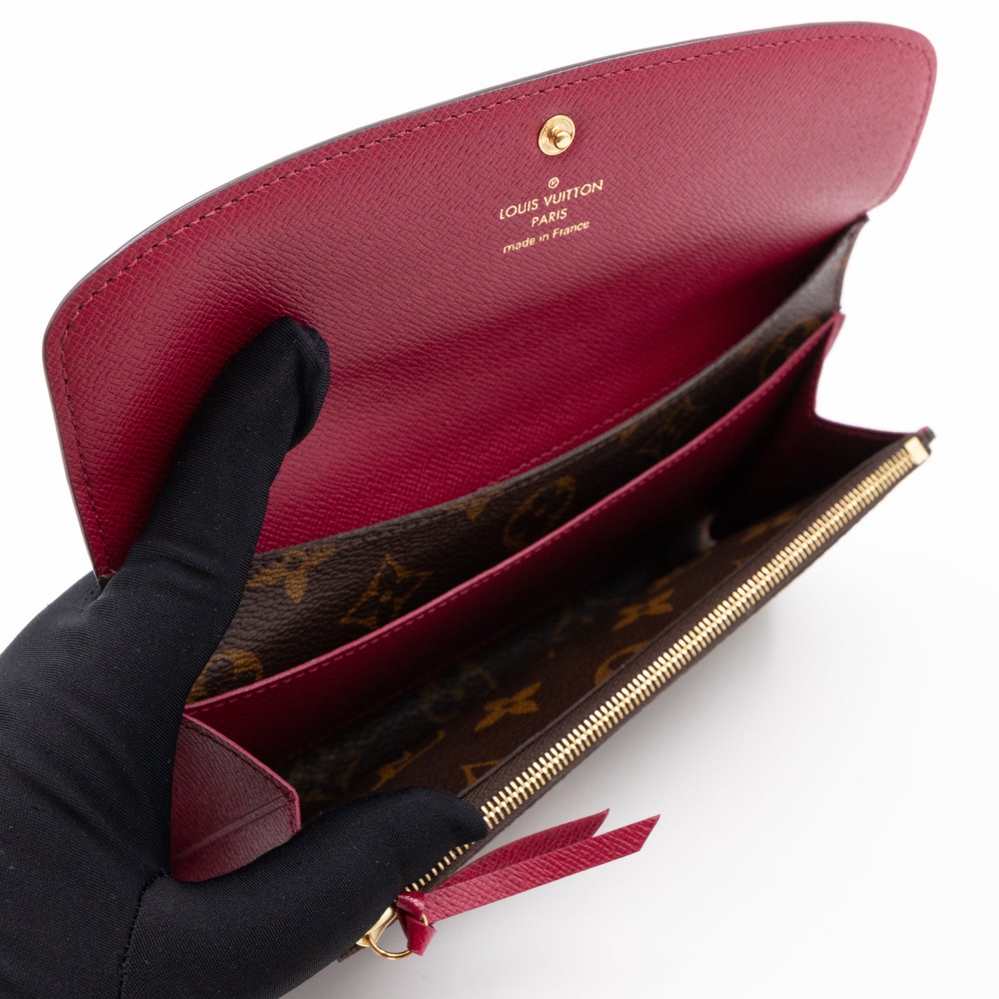 Louis-vuitton Emilie Wallet Monogram Fuchsia